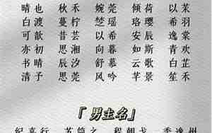 古代小说女主名字仙气冷艳