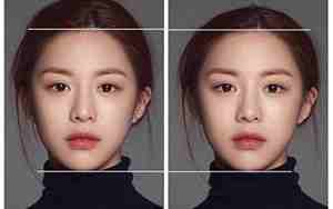 低颅顶的面相女人图片