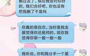 挽回前男友的小作文